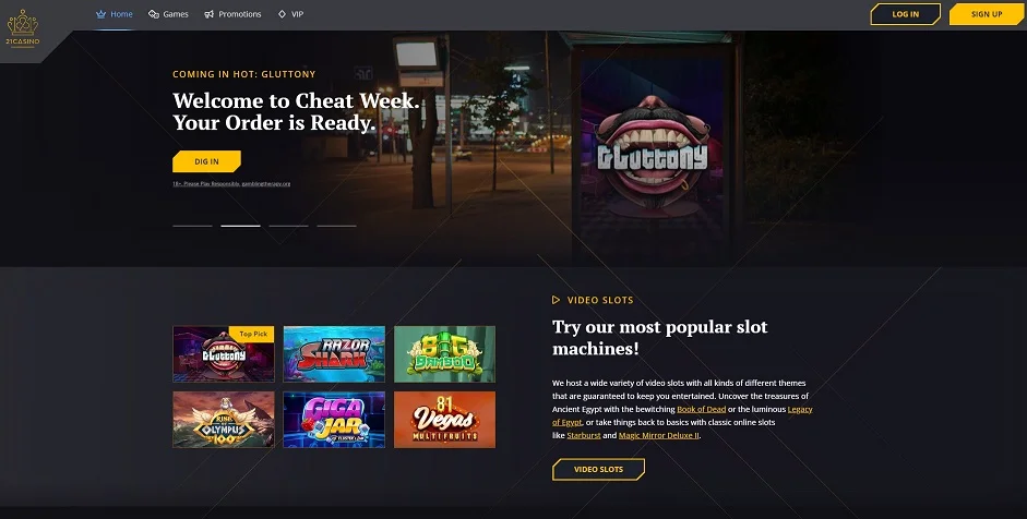 21 Сasino recenze